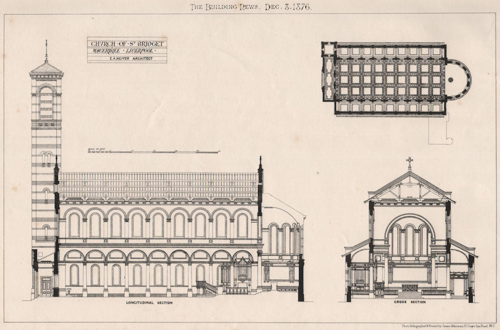 Church of St. Bridget, Wavertree, Liverpool; E.A. Heffer, Architect (2) 1876